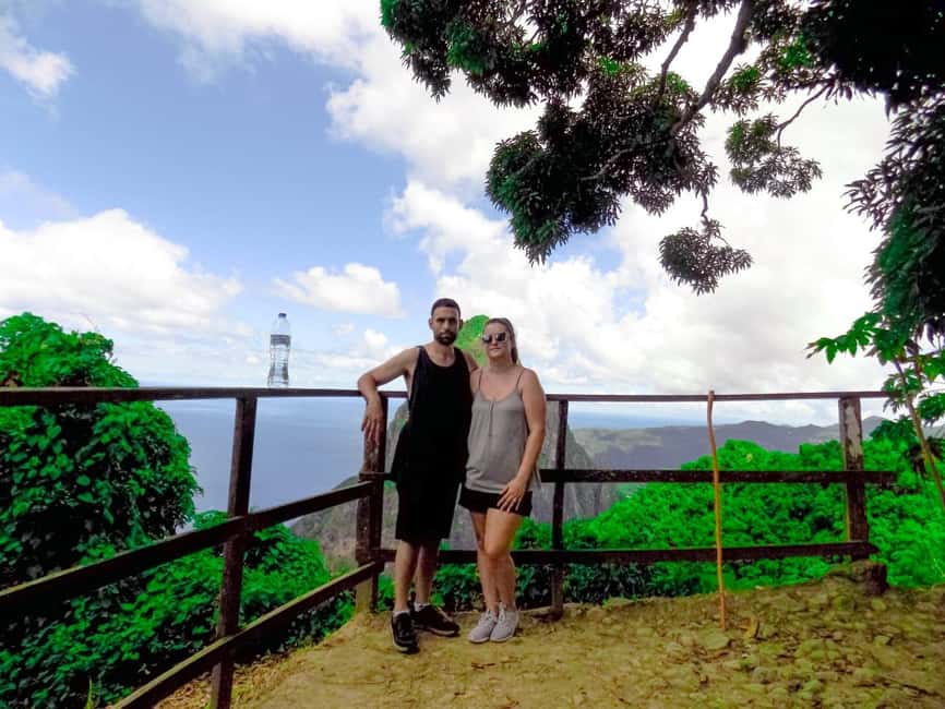St. Lucia: Highlights Tour with mud baths and waterfalls - Morne Fortune for the first big view