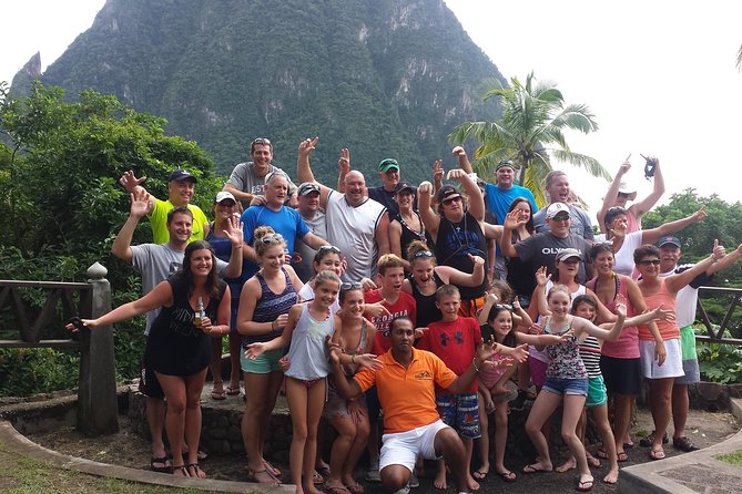 St. Lucia Land and Sea Tour - Toraille Waterfall: a quick, refreshing stop