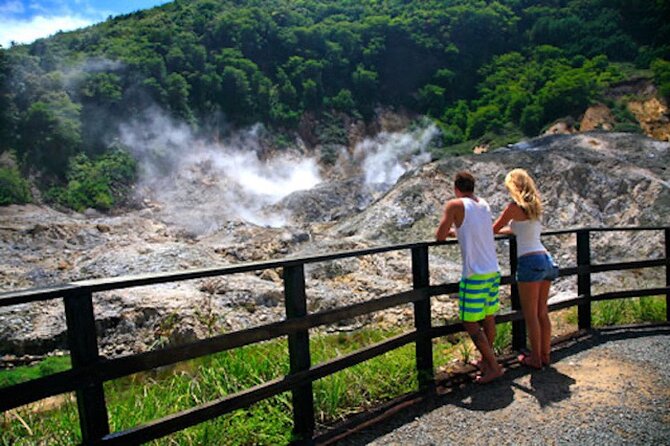 St Lucia Pitons Waterfalls and Mud Bath Experience. - Key points at a glance