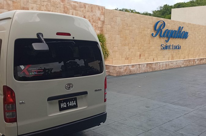 St. Lucia Private Airport Transfers from UVF (GROUPS of 4) - Small details that help you prepare