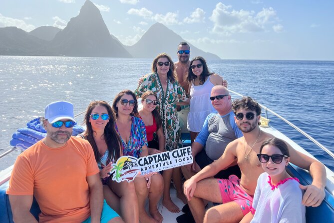 St. Lucia Private Boat to Soufriere:Snorkeling, Sightseeing,Beach - Leaving Castries Harbor and heading toward Soufriere