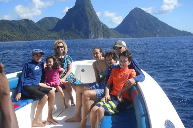 St Lucia Private Boat Tour/Sightseeing/Snorkeling - A private start from Rodney Bay Marina