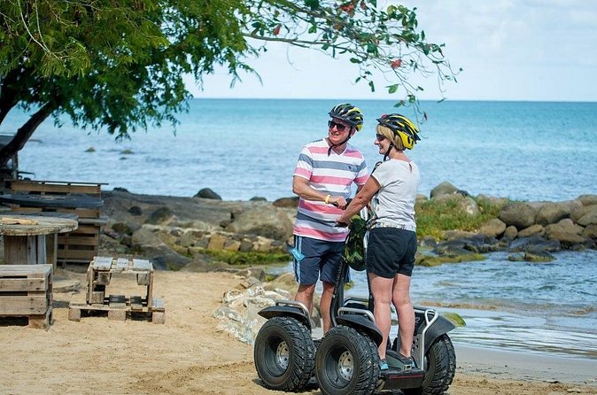St Lucia Rodney Bay Village Segway Adventure - WWII bunkers and the old American presence