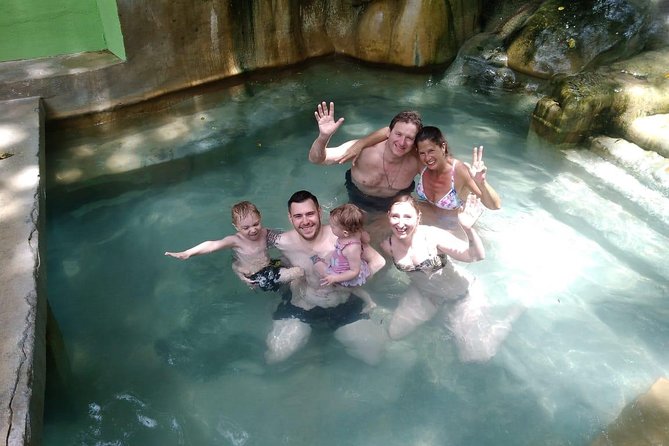 St Lucia Shore Excursion: Land & Sea Tour - Sulphur Springs: hot water, black mud, and a little grit