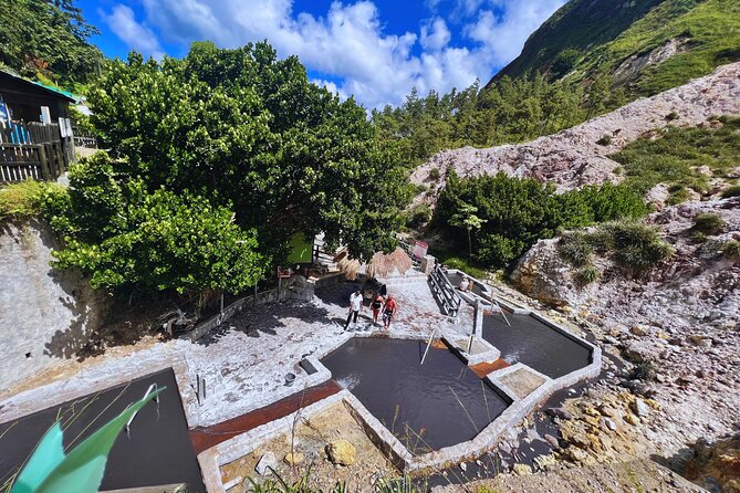 St Lucia Sulphur Springs Drive- in Volcano Tour & Therapeutic Mud baths - Morne Fortune, Marigot Bay, and the value of the drive