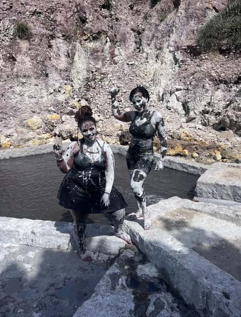 St Lucia Sulphur Springs Drive- in Volcano Tour & Waterfall - Mud baths, a natural spa with practical limits