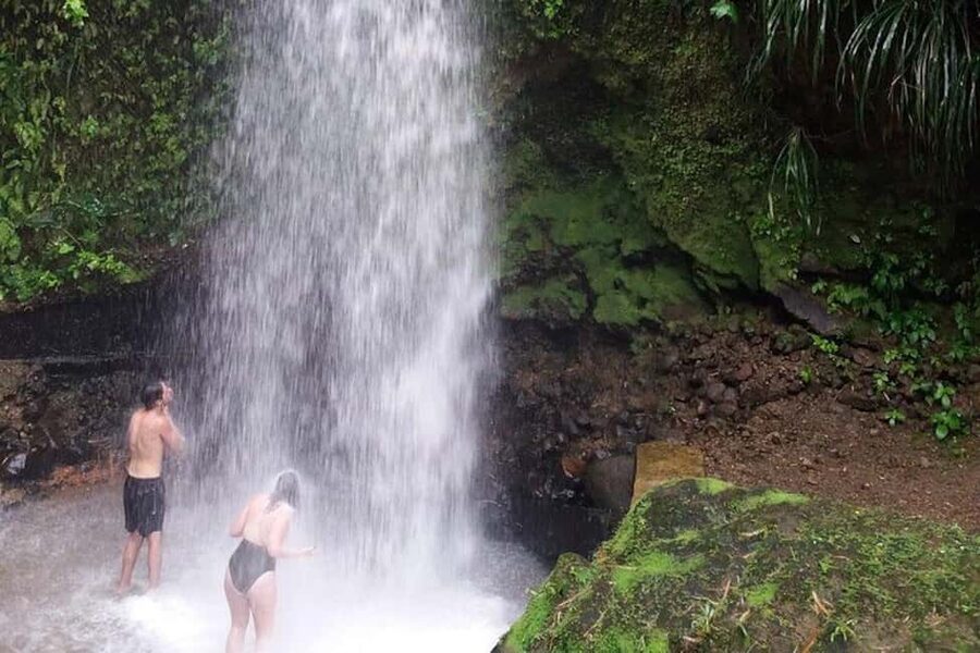 St. Lucia: Sulphur Springs Mud Bath and Toraille Waterfall - Warm water first, cool waterfall second