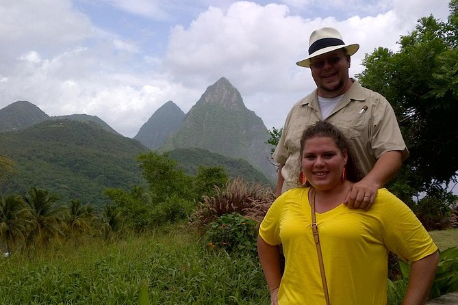 St. Lucia Tet Paul Nature Trail Tour - The Piton views at the top