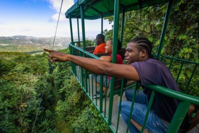 St Lucia Ultimate 3: Aerial Tram, Zipline and Hiking at Rainforest Adventures