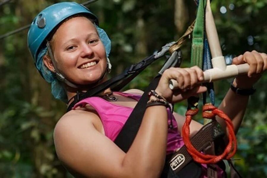 St Lucia Ultimate 3 Package: Aerial Tram Zip Line & Hiking - Zip lines through the canopy