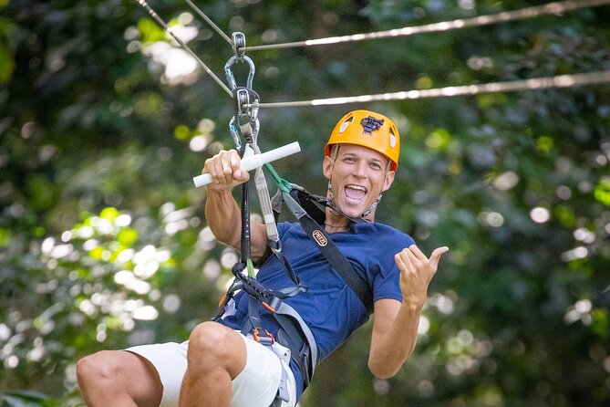 St Lucia Ultimate 3 Package: Aerial Tram, Zipline and Hiking - Eight zipline runs for a first rainforest flight