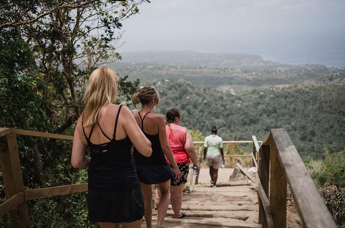 Tet Paul Nature Trail Tour - The Piton viewpoint is the payoff