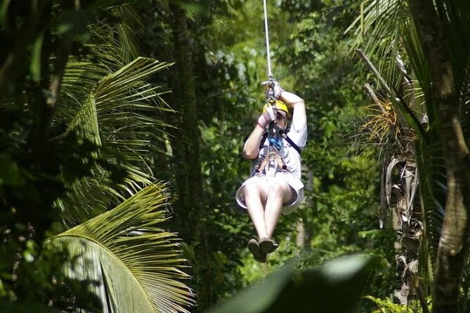 Treetop Adventure Park Canopy Tour - Staff support and the all-important phone photos