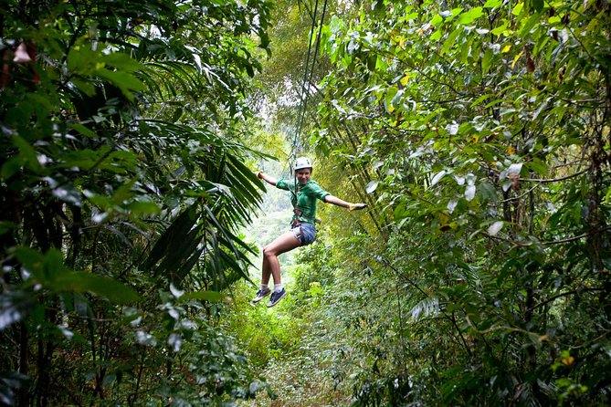 Treetop Zipline Experience From Castries - Getting ready at the course