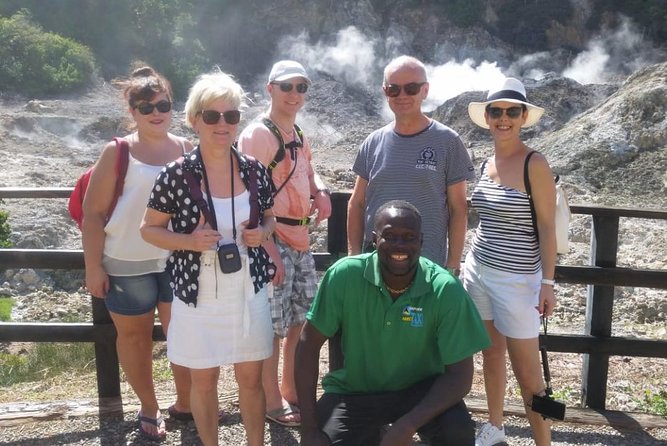 Trip to Soufiere: Volcano, Twin Pitons, Waterfall, Mud Bath & Botanical Garden - Marigot Bay and St. Lucia’s film connections