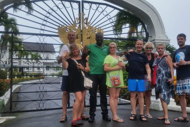 Trip to Soufiere: Volcano, Twin Pitons, Waterfall, Mud Bath & Botanical Garden - The Twin Pitons up close