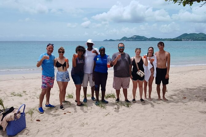 Waterfall and Beach Safari in Santa Lucia - Morne Fortune gives you your first island view