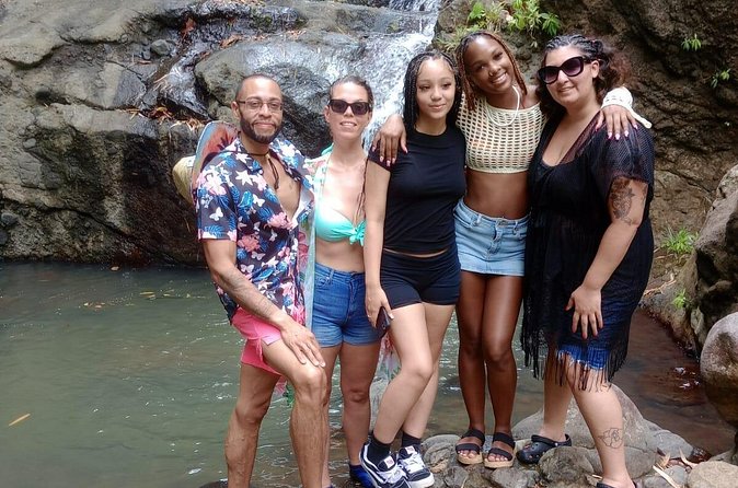 Waterfall and Beach Safari in Santa Lucia - The guides shape the whole day